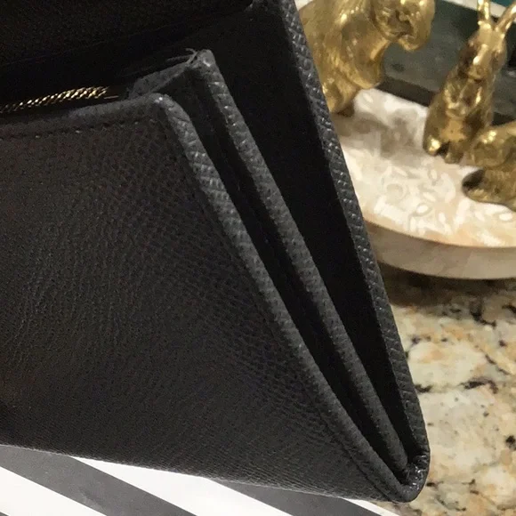 New Salvatore Ferragamo Leather Wallet Stromboli Sand - Picture 8 of 13